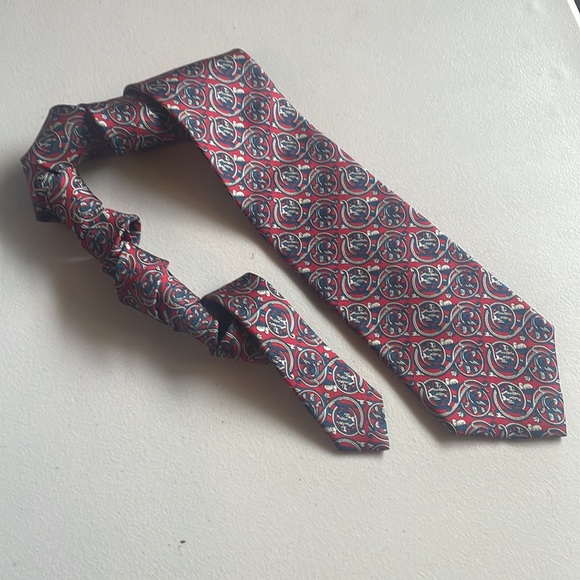 Bert Pulitzer silk tie made in the USA - Picture 6 of 8